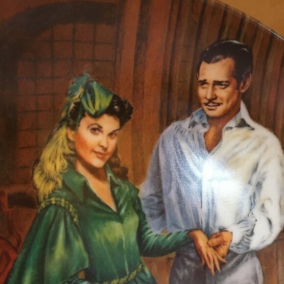 2/$40 Gone With the Wind Collection 'Scarlett's Green Dress' Raymond Kursar - Picture 2 of 7